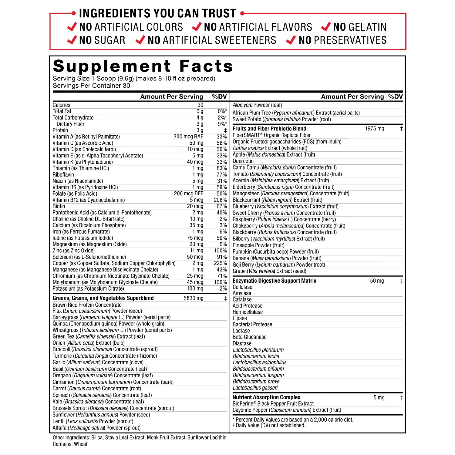 Force Factor Smarter Greens Daily Wellness - Image 4